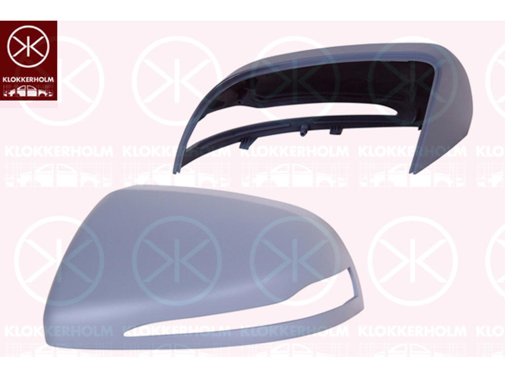 Housing, exterior mirror, Right, w/primer