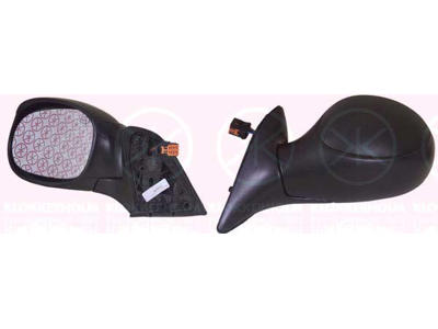 Exterior Mirror, for electric mirror adjustment, Convex, Heatable, Left, Number of pins: 5