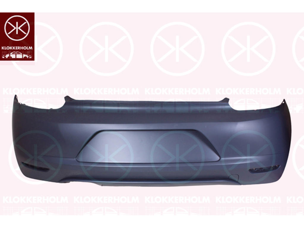 Bumper, w/primer, Rear