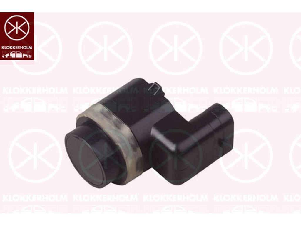 Sensor, park distance control, Valeo, Connector Shape: angled, Number of pins: 3, Paintable, Ultrasonic Sensor, Front and Rear