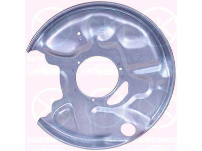 Bromssköld, Bakaxel höger, för bromsskivediameter [mm]: 278, för bromsskivediameter [mm]: 290, Diameter 1/diameter 2 [mm]: 356/100, förzinkad