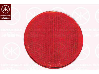 Reflector, Rear, red
