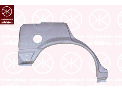 Quarter Panel, 5-drs, Wheel Arch Border, Right Rear, Lower Section