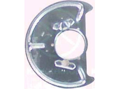 Splash Guard, brake disc, Front Axle Left, Diameter 1/Diameter 2 [mm]: 260/82, Zinc-coated