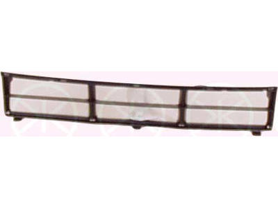 Radiator Grille, black, Centre Section