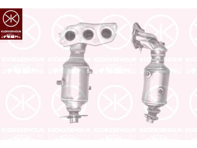 Catalytic Converter, Front, Euro 4 (D4)