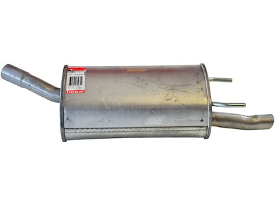Rear Muffler, See accessories list for additionally required parts:  