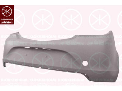Bumper, w/primer, Rear, not for trim level: OPC