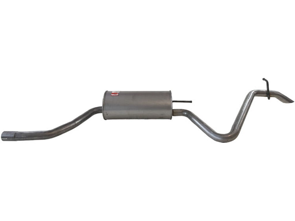 Rear Muffler, See accessories list for additionally required parts:  