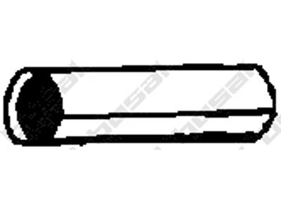 Pijpverbinding, uitlaatsysteem, Diameter [mm]: 42, Lengte [mm]: 160, Pijpverbinder: Lashuls