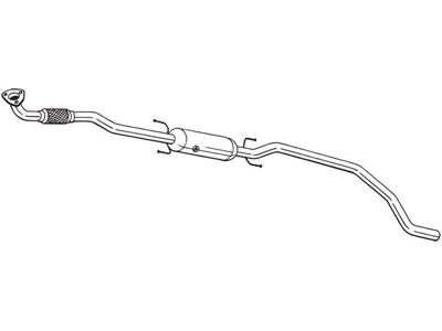 Soot/Particulate Filter, exhaust system, Material: Cordierite, with mounting parts, Euro 4, Euro 5