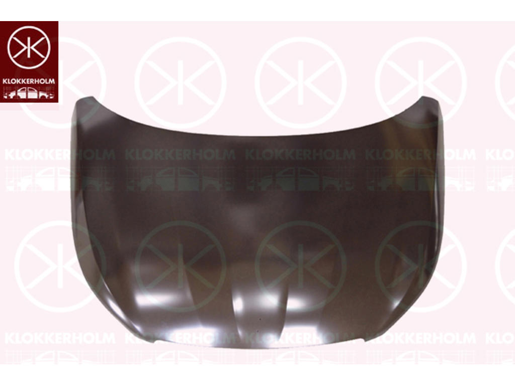Bonnet, Steel, not for vehicle equipment line/variant: GT/GTI