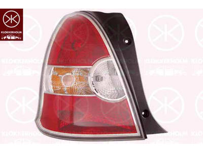 Tail Light Assembly, 3-drs, without bulb holder, Right
