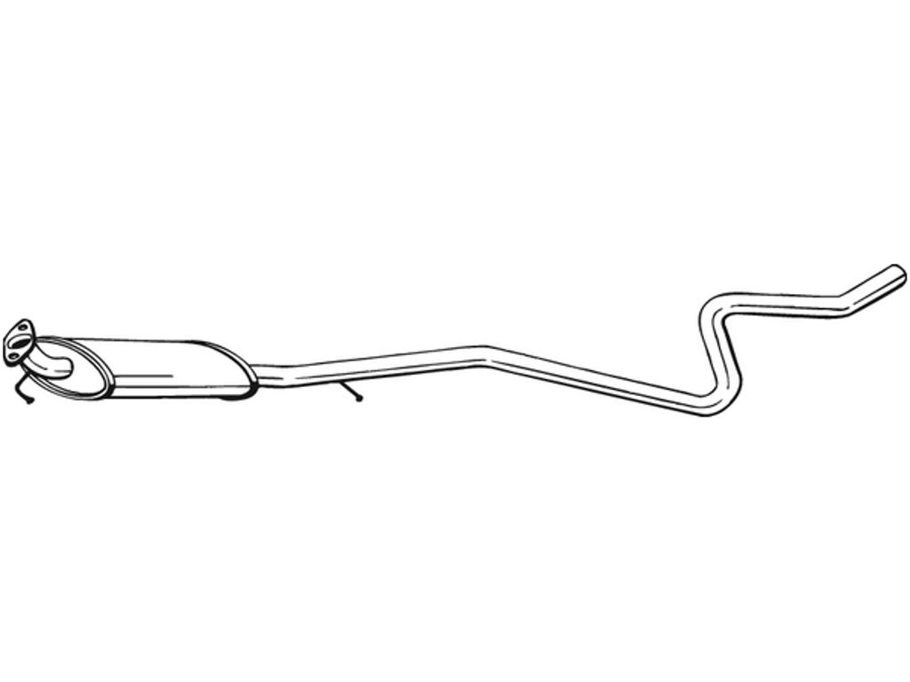 Centre Muffler