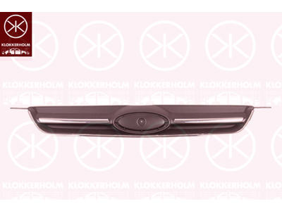 Kratka chlodnicy, chromowy/czarny