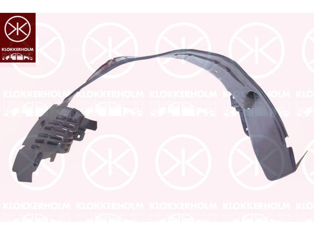 Liner, wheelhouse, Plastic, Right Front, not for trim level: 4WD