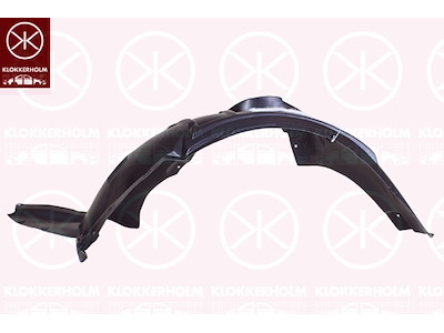 Beklädnad, hjulhus, plast, till höger fram