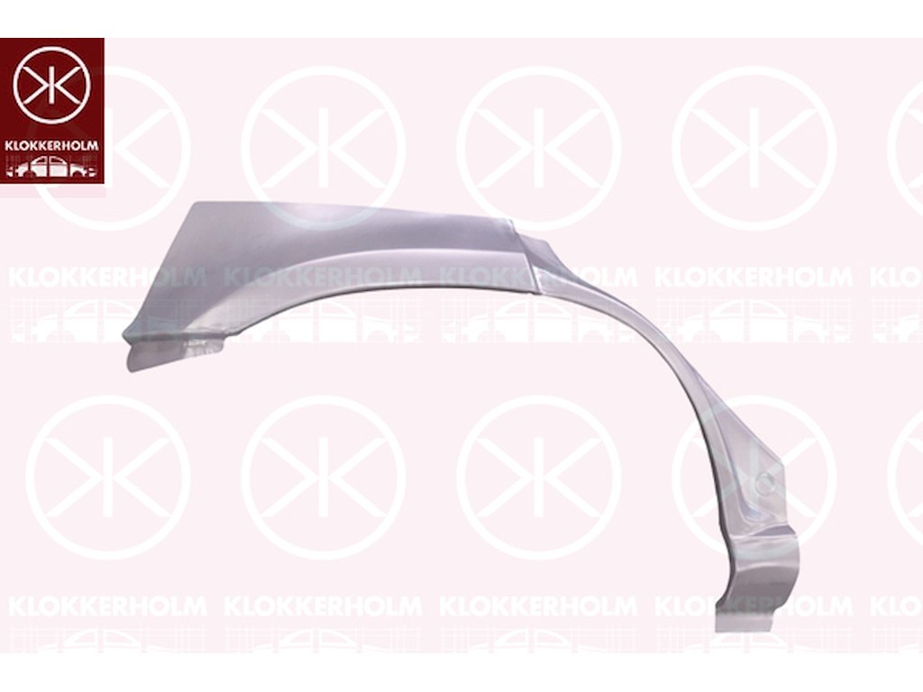 Quarter Panel, Wheel Arch Border, Right, Repair Panel