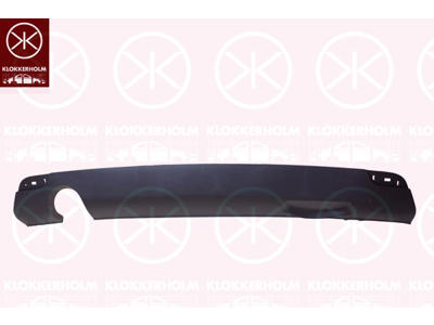 Spoiler, Bak, Avgassystem: Enkelt slutrör