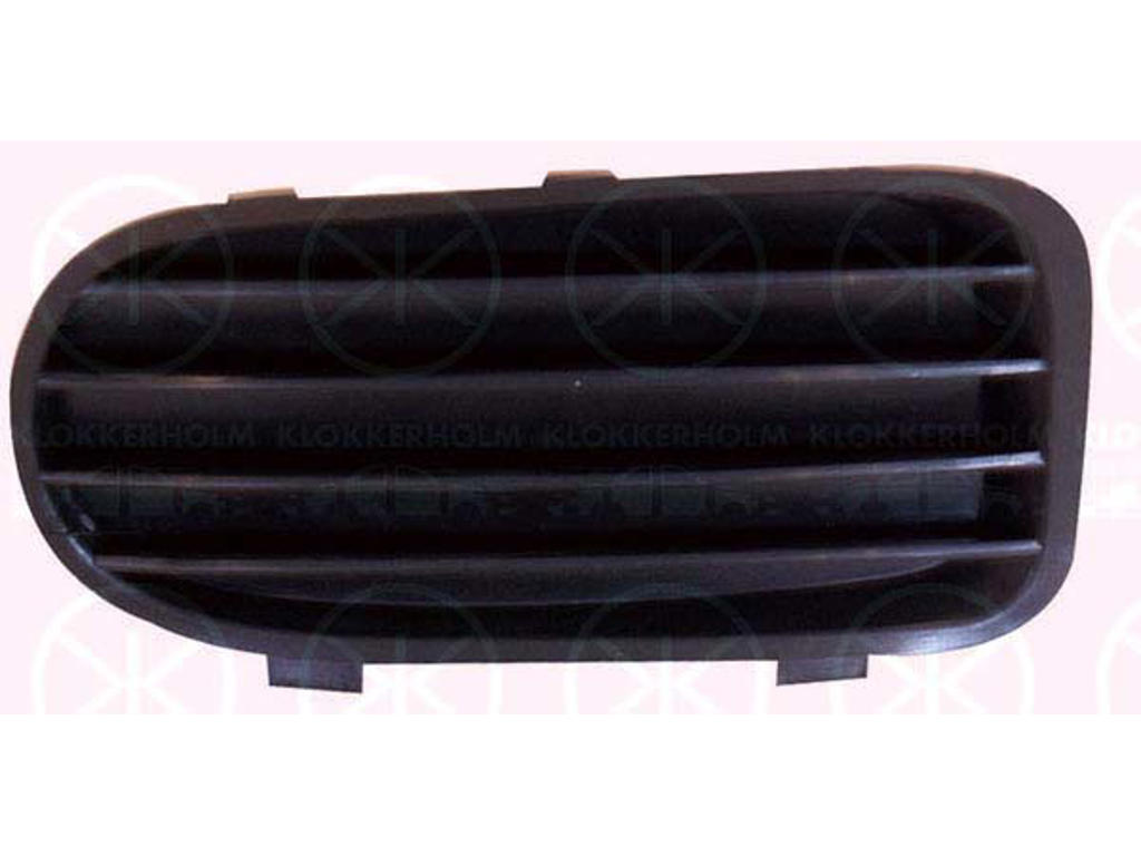 Ventilation Grille, bumper, Right Front, without hole(s) for fog lights