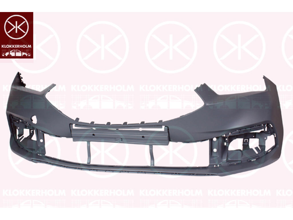 Bumper, w/primer, Front