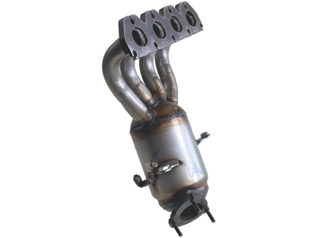 Catalytic Converter, with mounting parts, Euro 5, Emission Standard: Euro 6