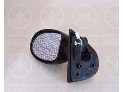 Exterior Mirror, for electric mirror adjustment, Convex, Right