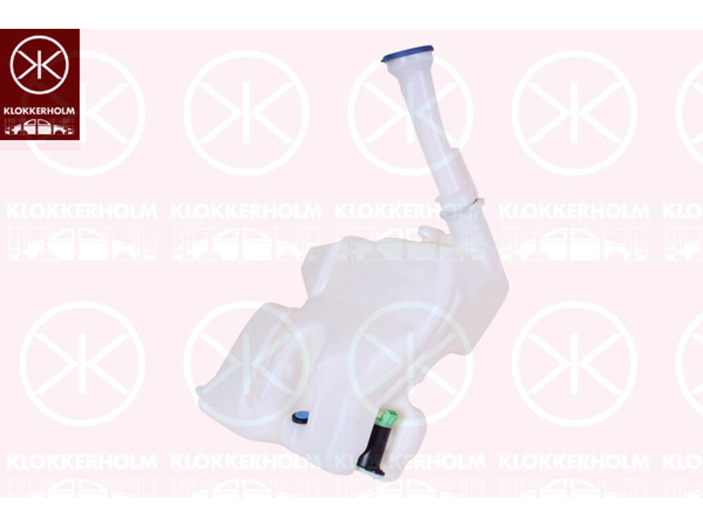 Washer Fluid Reservoir, window cleaning, for vehicles with headlamp cleaning system, with pump, Capacity [litre]: 6