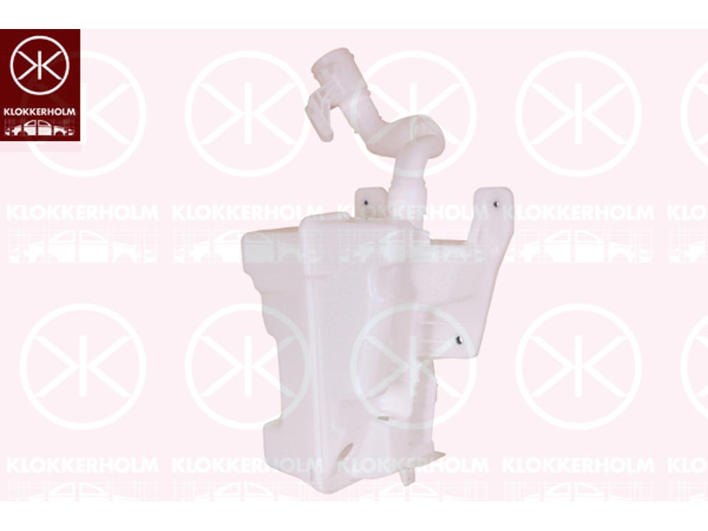 Washer Fluid Reservoir, window cleaning, for vehicles with headlamp cleaning system, for vehicles with headlamp cleaning system