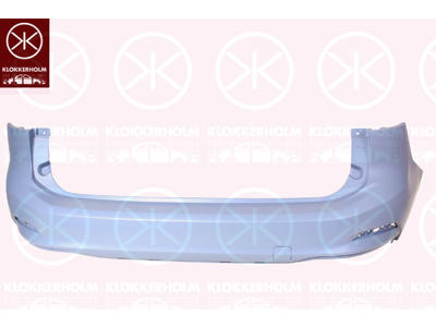 Bumper, primer, Achter