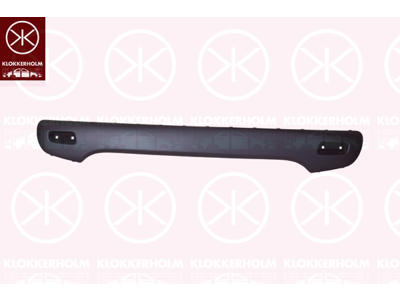 Trim/Protection Strip, bumper, Rear