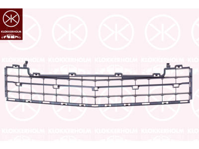 Ventilation Grille, bumper, CLASSIC, Front, black