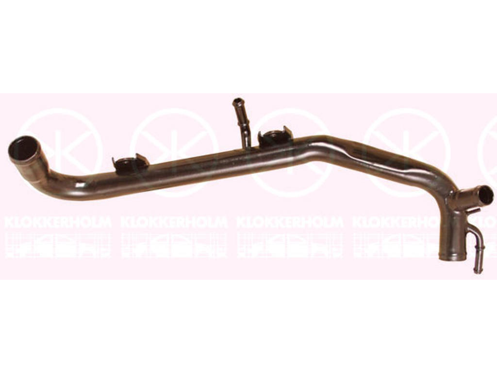 Kylmedelsrörledning, från motorkylare till kylvätskerör