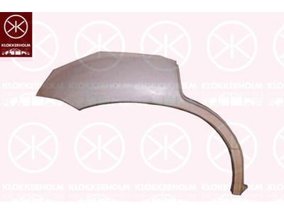 Quarter Panel, 4-dr, Right, Wheel Arch Border, Repair Panel
