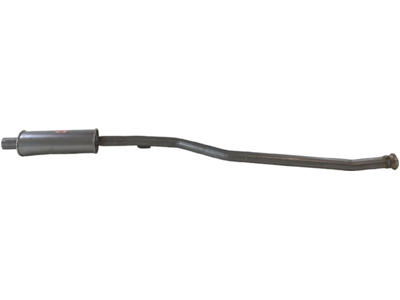 Centre Muffler, See accessories list for additionally required parts:  