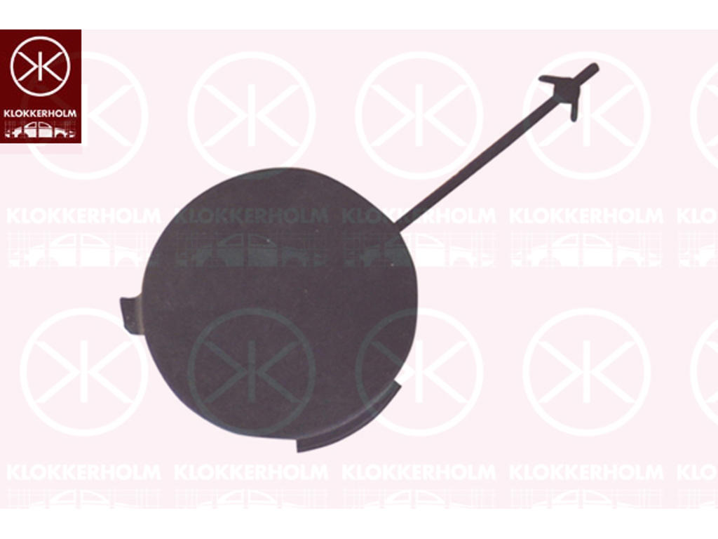 Flap, tow hook, Front