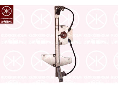 Fönsterhiss, utan elmotor, elektrisk, vänster bak