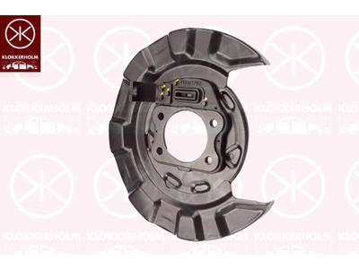 Splash Guard, brake disc, Rear Axle Right