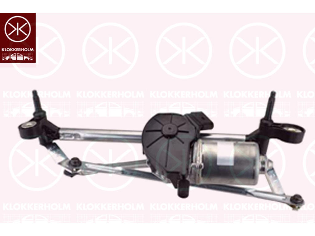Window Cleaning System, Front, with electric motor, Set, for left-hand drive vehicles