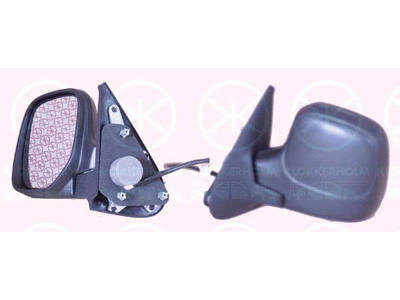 Exterior Mirror, for electric mirror adjustment, Convex, Heatable, Left