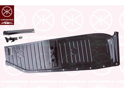 Body Floor, Full Body Section, Left, Sheet Strength [mm]: 1.2