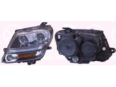 Headlight, for vehicles with headlight levelling, Bi-Xenon, Valeo, Right