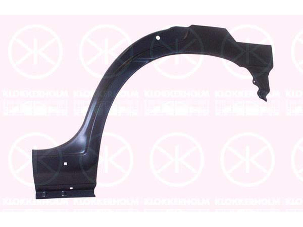 Quarter Panel, Wheel Arch Border, Repair Panel, Right