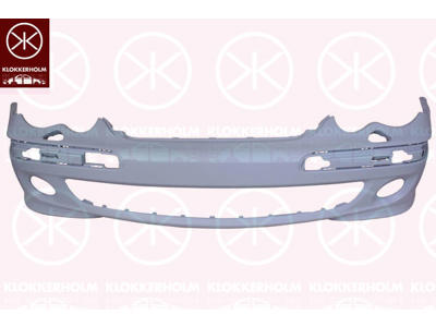 Bumper, w/primer, Front, with hole(s) for washer nozzle