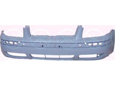 Bumper, w/primer, Front