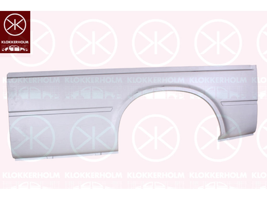 Quarter Panel, Wheel Arch Border, Right Rear, Axle Distance [mm]: 3570