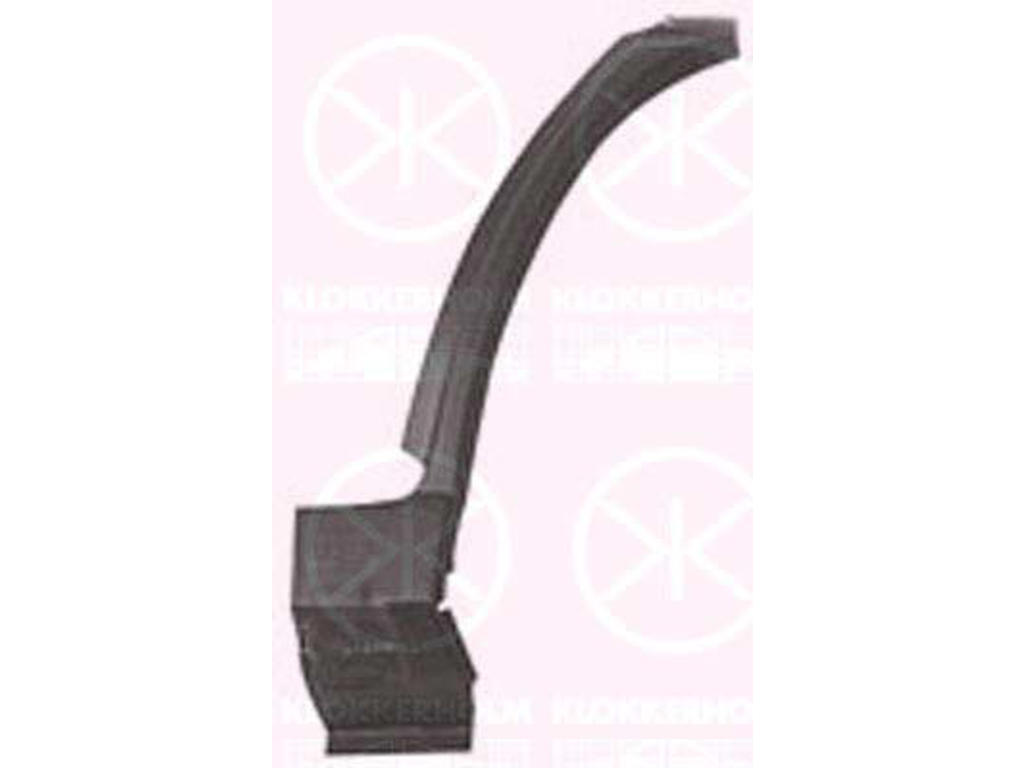 Quarter Panel, Wheel Arch Border, Repair Panel, Right Rear, Front Section