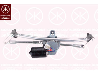 Window Cleaning System, Front, with electric motor, Voltage [V]: 12, for left-hand drive vehicles