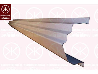 Rocker Panel, 4-dr, Right, Left, Repair Panel, Version: Skin sill, Length [cm]: 190, Thickness [mm]: 0.8, Zinc-coated