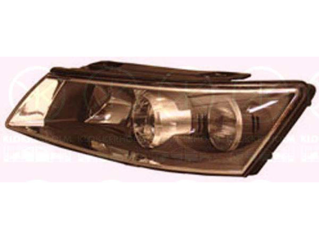 Headlight, H7/H1, without motor for headlamp levelling, Right, Illuminance [lx]: 25